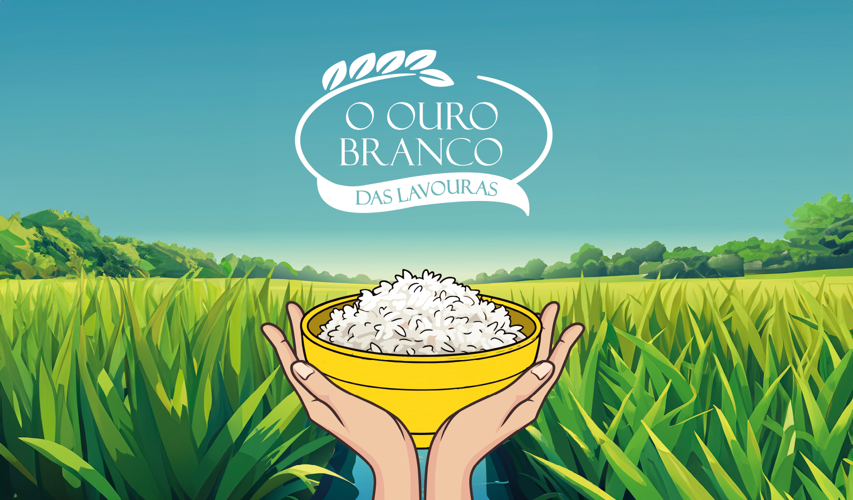 O Ouro Branco das Lavouras destaca o protagonismo do arroz no campo e na alimentação.