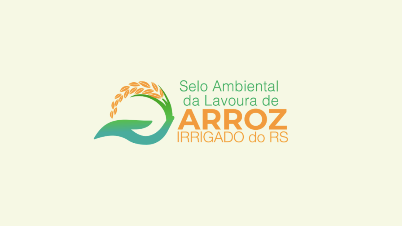 Selo Ambiental da Lavoura de Arroz Irrigado do RS, certificação do Instituto Rio Grandense do Arroz.